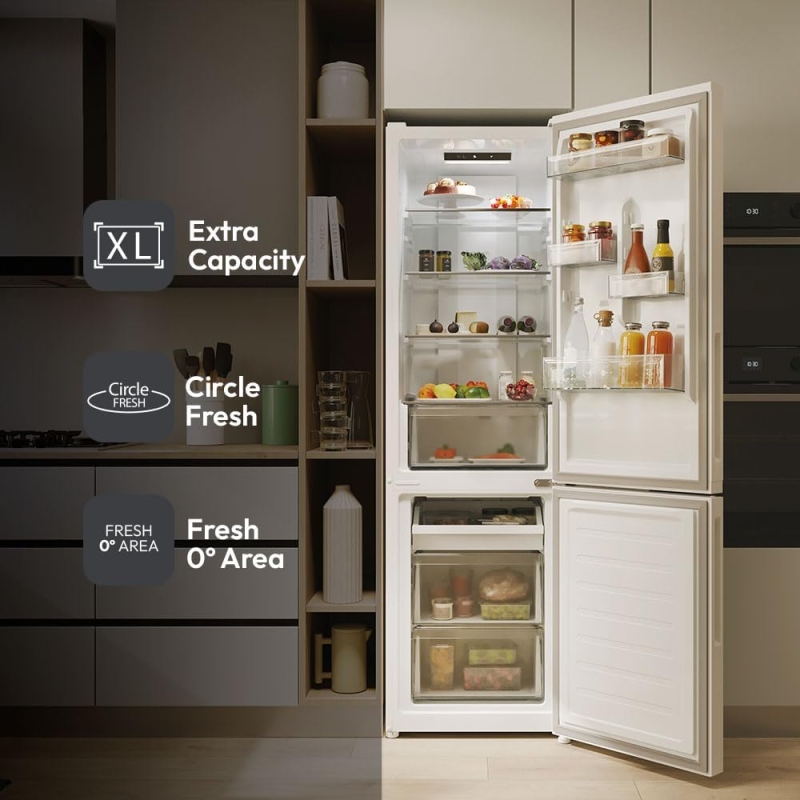 CANDY CNCQ2T518EC FRIGORIFERO COMBINATO 279LT...