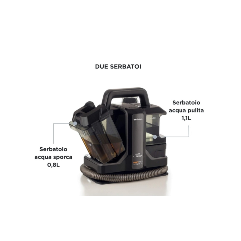 Ariete SPOT CLEANER HEAT PRO Smacchiatore 750W