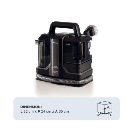 dimensioni Smacchiatore Ariete SPOT CLEANER HEAT PRO