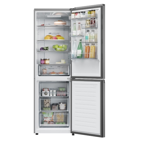 interno del Frigorifero combinato Haier HDPR1618CNPK
