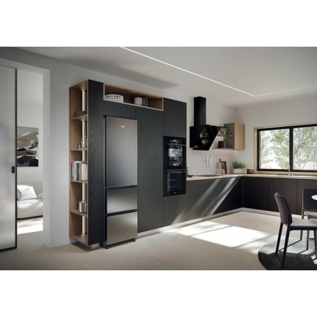 HAIER HTR3518ENMX FRIGORIFERO COMBINATO 303LT NO FROST CLASSE E INOX