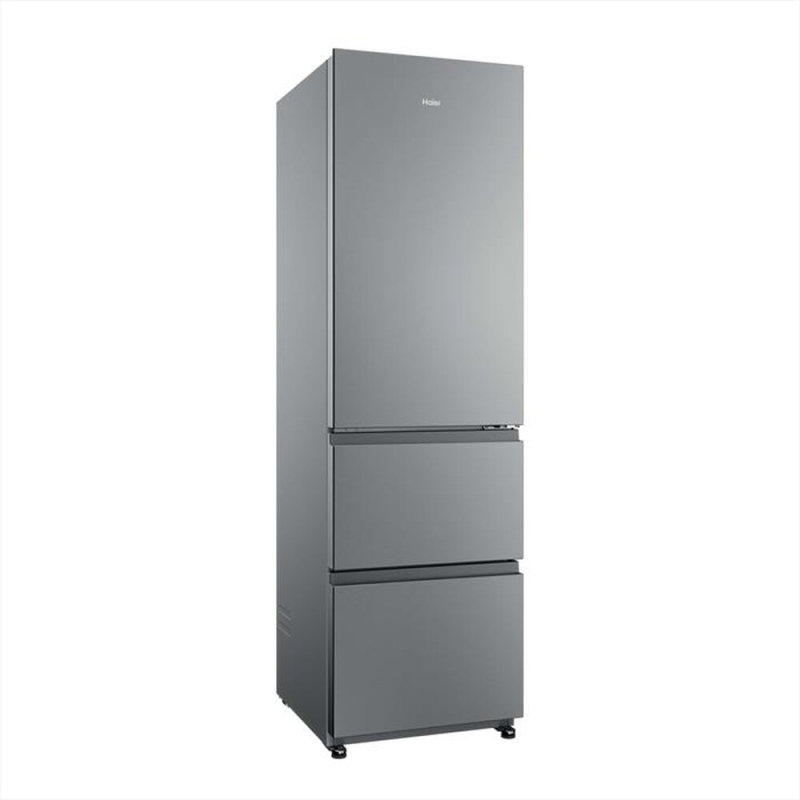 HAIER HTR3518ENMX FRIGORIFERO COMBINATO 303LT NO FROST CLASSE E INOX