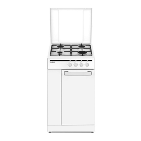 Larel S413BW Mobilfornello 50x50 cm, Colore Bianco