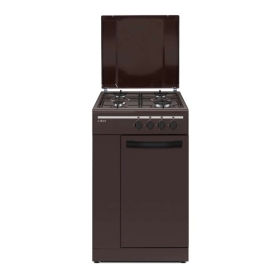 Mobilfornello Larel S413MW, colore Marrone