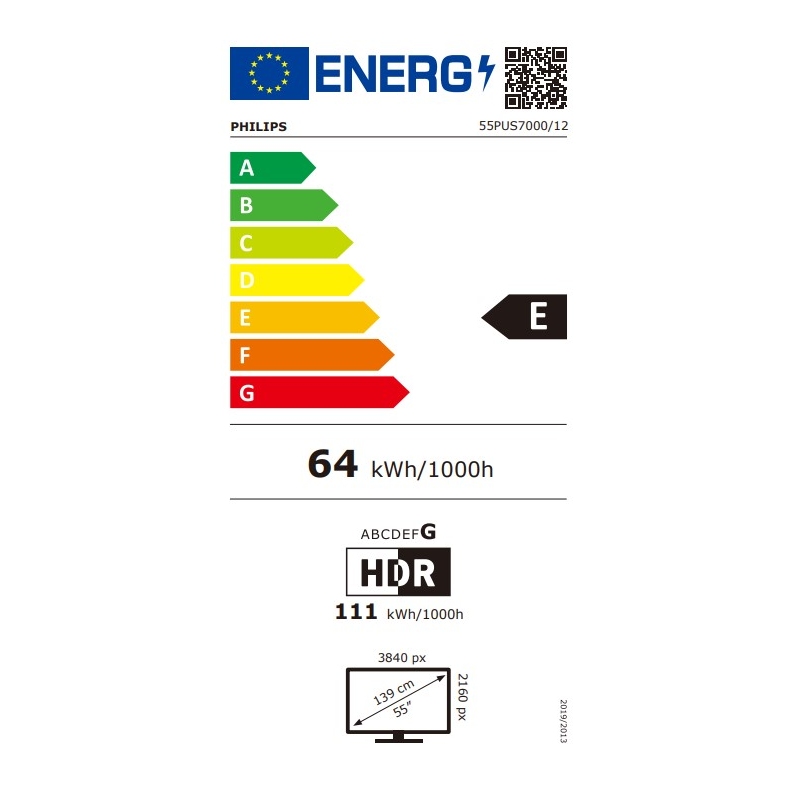 PHILIPS 55PUS7000/12 TV LED 55' SMART TV UHD 4K...