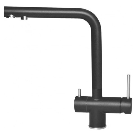 ELLECI TOURMALINE MGKTOU40 Miscelatore Filtrante Monocomando Granitek Nero