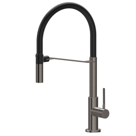 NEWFORM 71850.57.064  MAKI MISCELATORE METAL/NERO OPACO