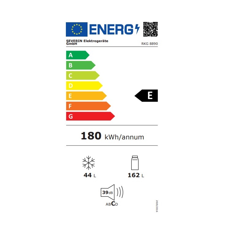 SEVERIN RKG 8890 FRIGORIFERO DOPPIA PORTA LINEA...