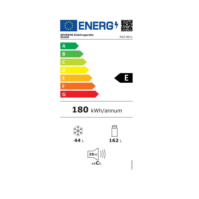 SEVERIN RKG 8911 FRIGORIFERO DOPPIA PORTA LINEA...