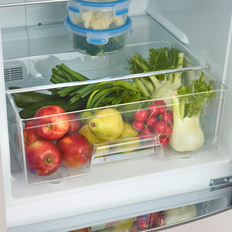 SEVERIN RKG 8999 FRIGORIFERO COMBINATO LINEA RETRO' 315 LT CLASSE E COLORE CREMA - PROMO