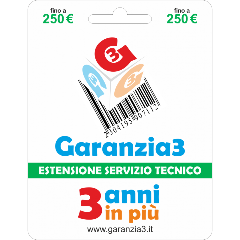 Garanzia3 Anni - 250