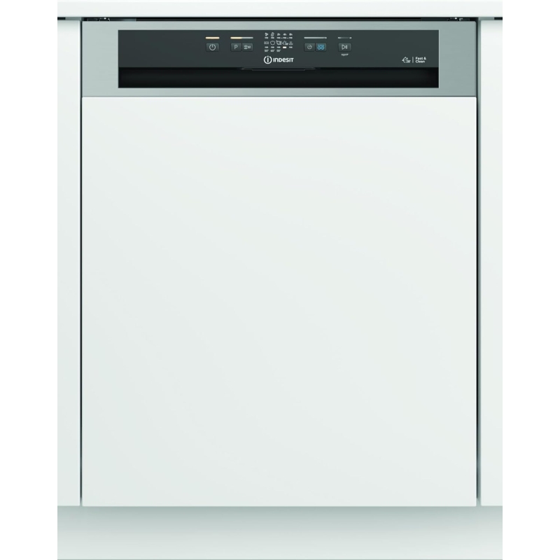 Indesit I3B L634 X Lavastoviglie da incasso con Frontalino Inox 14 Coperti Classe D