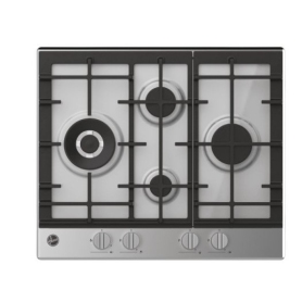 Hoover HHG6D5WK3X Piano cottura 60Cm, 4 fuochi a gas,...