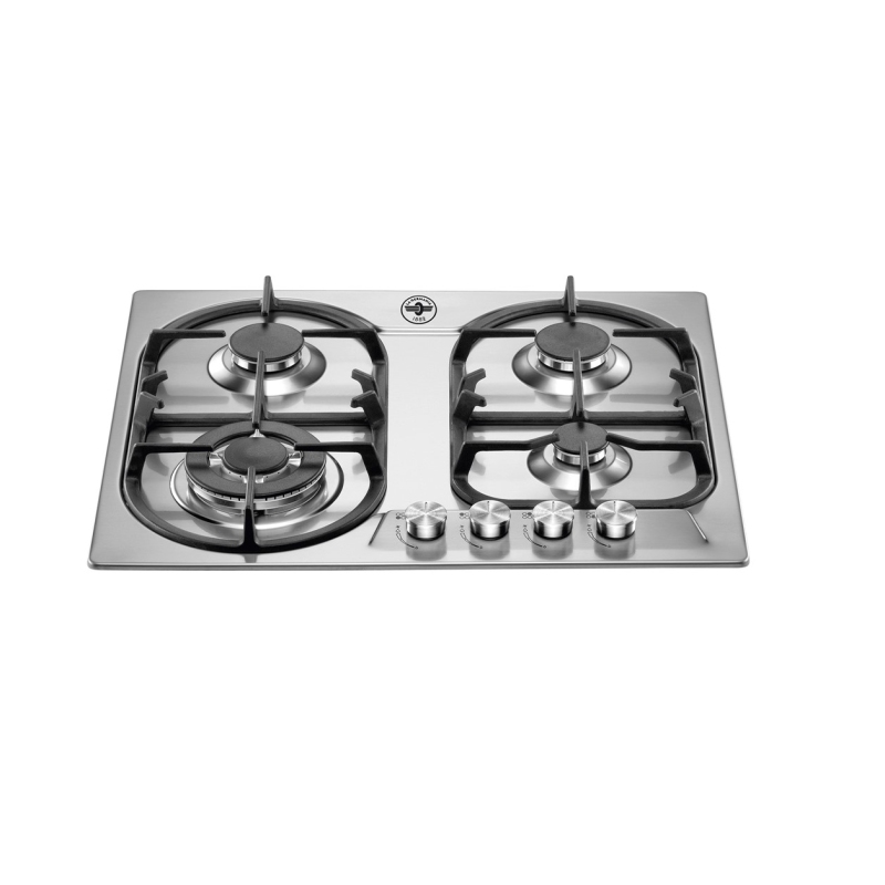 Piano cottura 60cm La Germania P6801D9X/19,  4 Fuochi a gas, Colore Inox