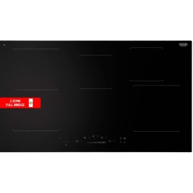 Piano cottura a Induzione 90cm De Longhi PIN 95, 5 Zone di cottura, in vetro Nero - PIN95