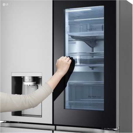 LG GMG960MBJE FRIGORIFERO 4 PORTE INSTAVIEW 638LT NO FROST WIFI CLASSE E INOX