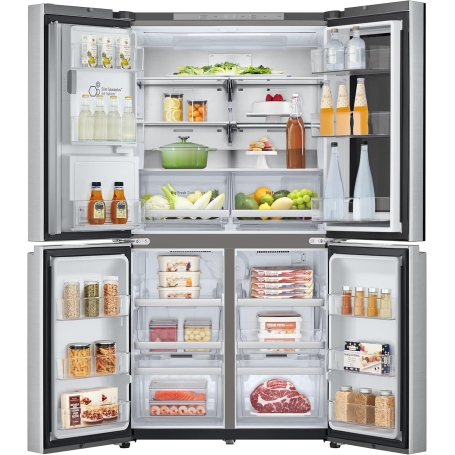 LG GMG960MBJE FRIGORIFERO 4 PORTE INSTAVIEW 638LT NO FROST WIFI CLASSE E INOX