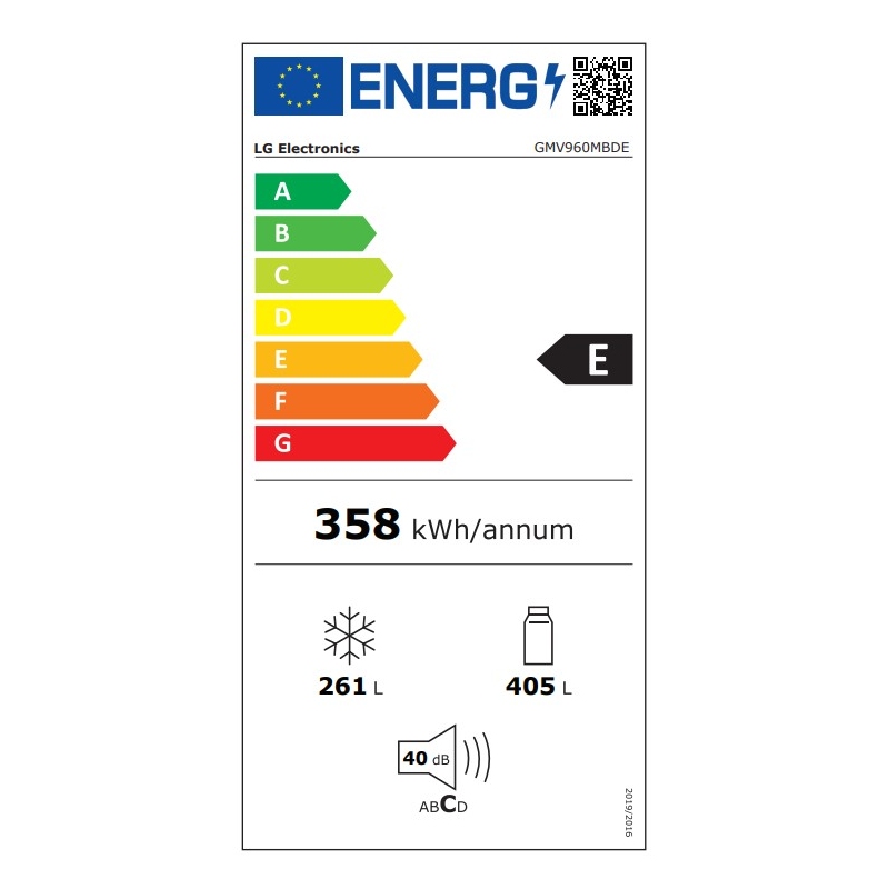 LG GMV960MBDE FRIGORIFERO 4 PORTE INSTAVIEW...