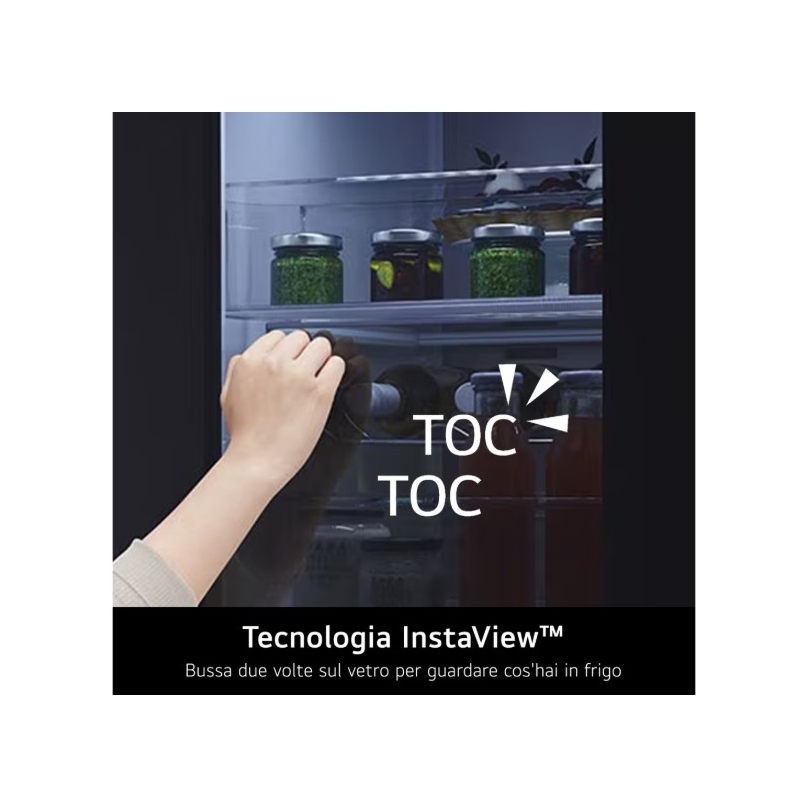 LG GMV960MBDE FRIGORIFERO 4 PORTE INSTAVIEW...