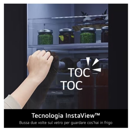 LG GMV960MBDE FRIGORIFERO 4 PORTE INSTAVIEW 666LT NO FROST WIFI CLASSE E INOX