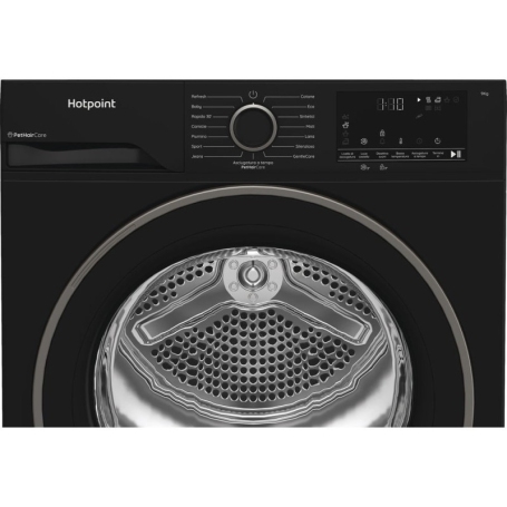 Hotpoint Ariston Asciugatrice 9kg HPT 94D BBS IT a Pompa di calore  Vapore Classe C – HPT94DBBSIT