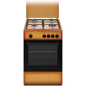 Nikkei SN554BG Cucina a Gas 50x50 4 Fuochi Forno a Gas -...