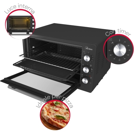 ARDES AROVEN451 FORNETTO ELETTRICO VENTILATO 45 LT NERO