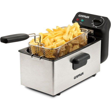 Friggitrice ad Olio 3Lt G3 Ferrari G10203 , con patatine all' interno