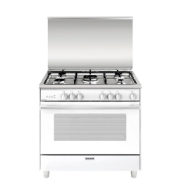 GLEM GAS UN965VX CUCINA A GAS 90X60 5 FUOCHI E FORNO A...
