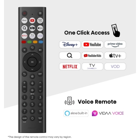 Hisense 50A69Q Smart TV 50" 4K Ultra HD Dolby Vision