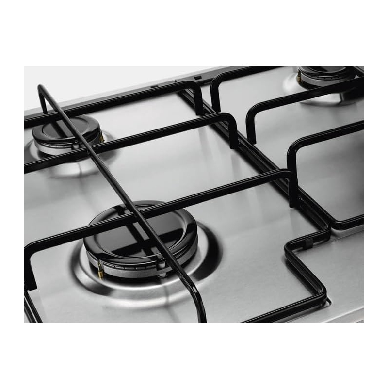 griglie smaltate nere del piano cottura ELECTROLUX EGS6434X