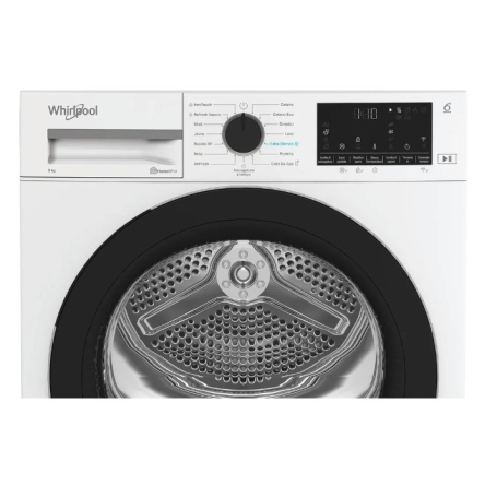 Whirlpool Asciugatrice 9Kg  C WD R49M WBS IT a Pompa di Calore, Wifi, Classe C - CWDR49MWBSIT