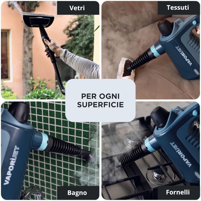 Ariete Vaporì Jet Pistola a Vapore con...