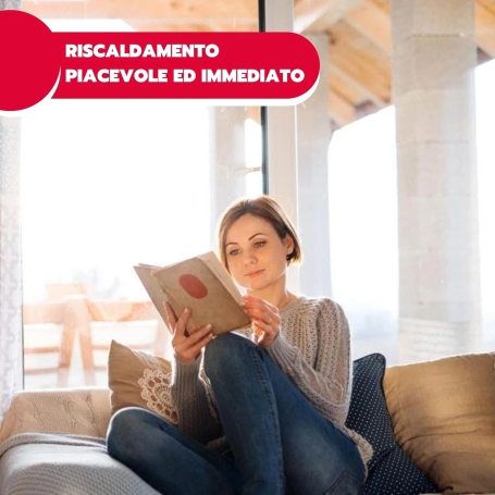 ARDES SMOOTHY TIME TERMOCONVETTORE ELETTRICO 2000W 3 LIVELLI DI POTENZA - AR4C05T