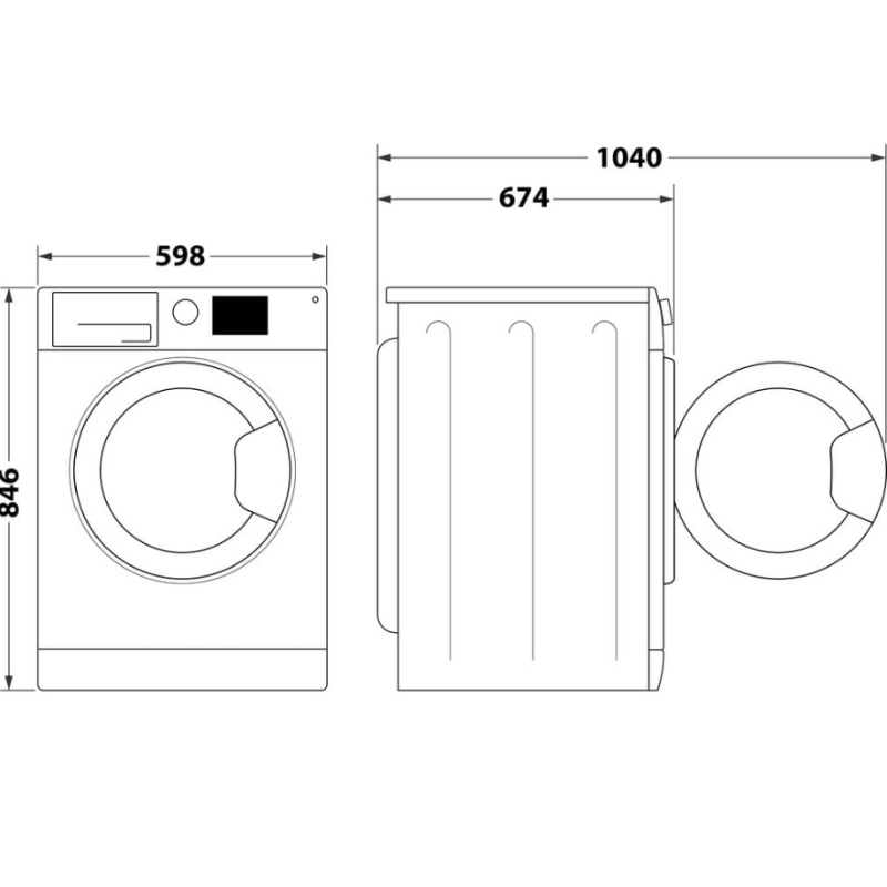 schema incasso dell'asciugatrice Whirlpool C WD 113M WBS IT