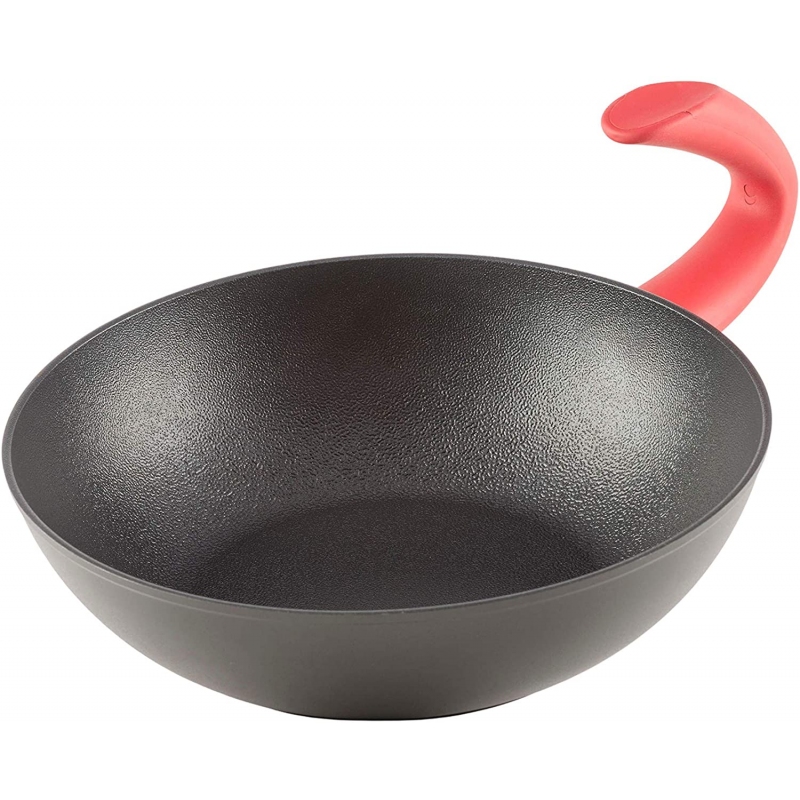 lavabile in lavastoviglie e forno anodizzata dura a induzione Padella per wok da 30 cm resistente antiaderente Circulon