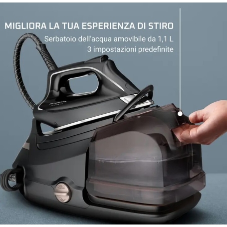 ROWENTA DG9611 Ferro da Stiro con Caldaia, 2800W, 7,4 Bar, Serbatoio 1Lt