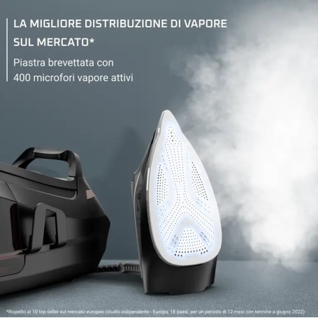 ROWENTA DG9611 Ferro da Stiro con Caldaia, 2800W, 7,4 Bar, Serbatoio 1Lt