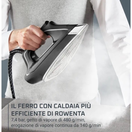 ROWENTA DG9611 Ferro da Stiro con Caldaia, 2800W, 7,4 Bar, Serbatoio 1Lt