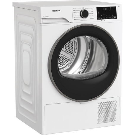 Hotpoint Ariston HPT94DBSIT Asciugatrice 9kg Pompa di calore, Vapore e PetHaircare Classe C – HPT 94D BS IT