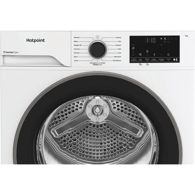 Hotpoint Ariston HPT94DBSIT Asciugatrice 9kg...