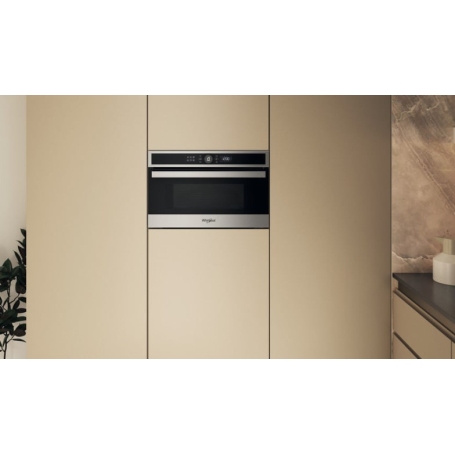 WHIRLPOOL WMD4I4MX Forno a Microonde da Incasso 31Lt, Grill, Acciaio Inox