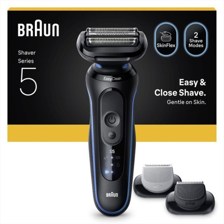 BRAUN SHAVER 52-B1650S RASOIO SERIE 5 RICARICABILE WET E DRY