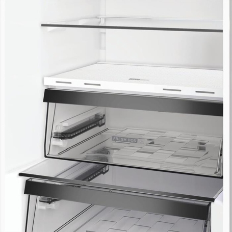 WHIRLPOOL WHK 26404 XP5E FRIGORIFERO COMBINATO NO FROST 355LT CLASSE D INOX - WHK26404XP5E