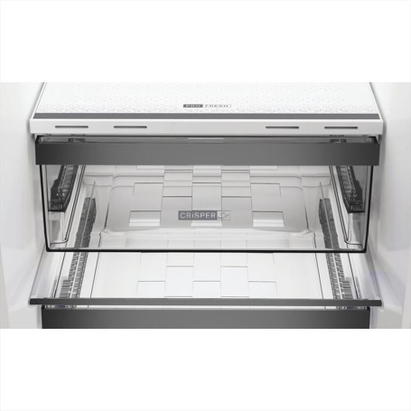 WHIRLPOOL WHK 26404 XP5E FRIGORIFERO COMBINATO NO FROST 355LT CLASSE D INOX - WHK26404XP5E