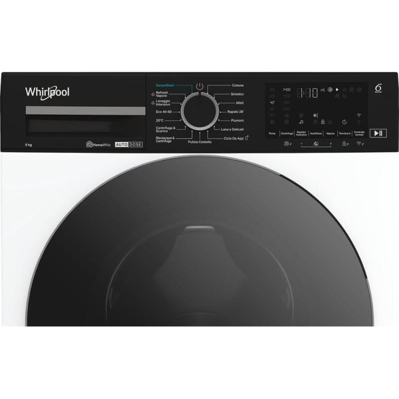Whirlpool WPM 911W ADS IT Lavatrice 9Kg...