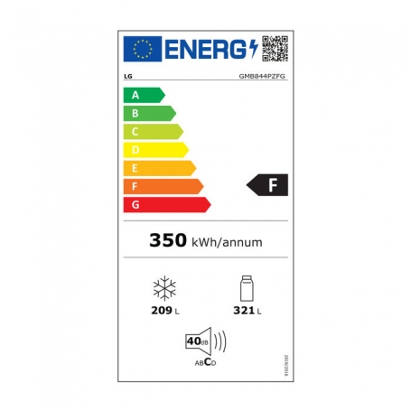 OUTLET LG O-GMB860PYDE FRIGORIFERO 4 PORTE 530LT TOTAL NO FROST WIFI CLASSE E ARGENTO - CON DIFETTI