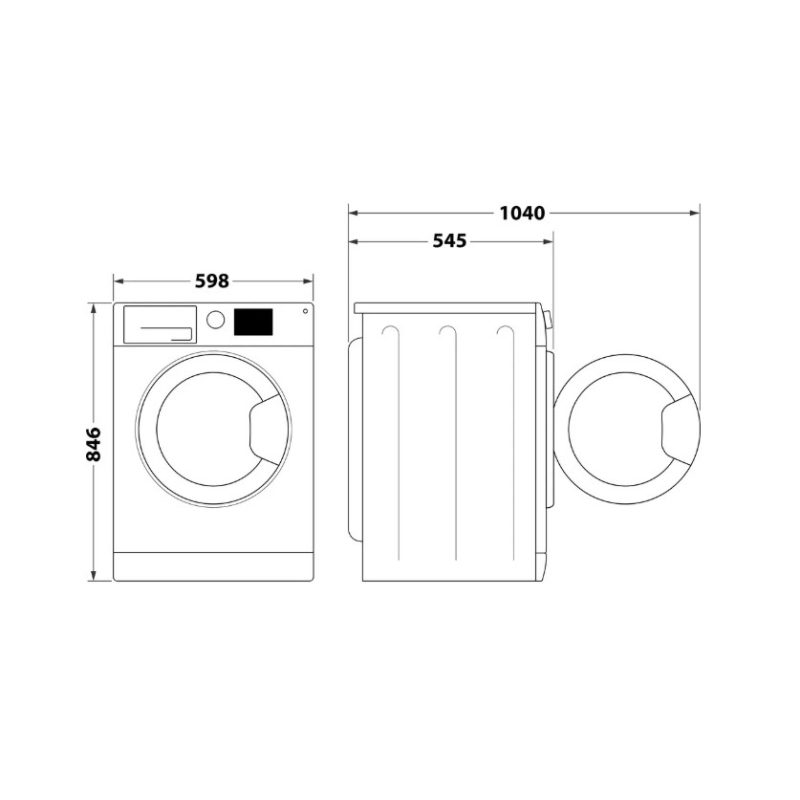 Hotpoint Ariston HPT 83D BS IT Asciugatrice...