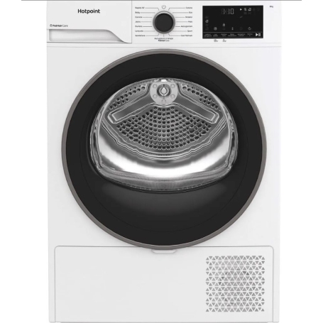 Hotpoint Ariston HPT 83D BS IT Asciugatrice 8Kg, Pompa di calore, Vapore, PetHaircare Classe D – HPT83DBSIT