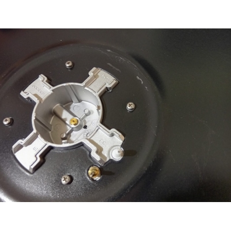 OUTLET SCHOCK O-STS955BK PIANO COTTURA 90CM 5 FUOCHI A GAS COLORE NERO OPACO - CON DIFETTI